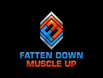 Fatten Down Muscle Up logo design by agus
