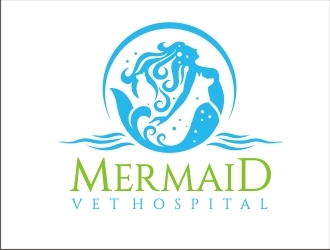 Mermaid Vet Hospital logo design by GURUARTS