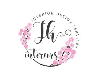 JH Interiors logo design by designstarla
