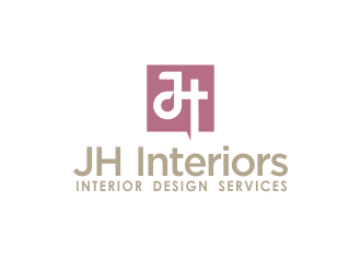 JH Interiors logo design by YONK