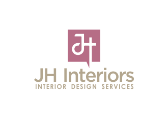 JH Interiors logo design by YONK