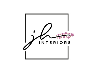 JH Interiors logo design by MUSANG