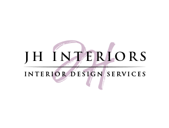 JH Interiors logo design by BeDesign