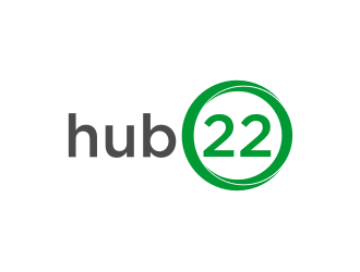 hub22 logo design by logitec