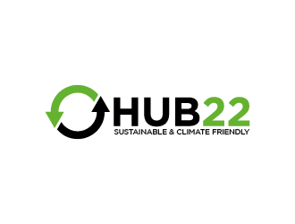 hub22 logo design by tukangngaret
