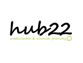 hub22 logo design by kunejo