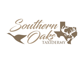 Southern Oaks Taxidermy  logo design by cikiyunn