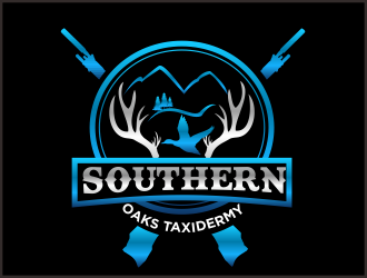 Southern Oaks Taxidermy  logo design by Greenlight