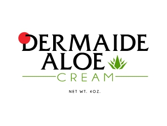 Dermaide Aloe Cream logo design by AamirKhan