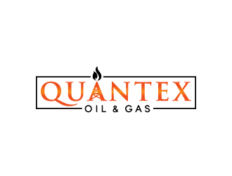 QUANTEX OIL & GAS logo design by bluespix