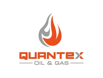 QUANTEX OIL & GAS logo design by MUSANG