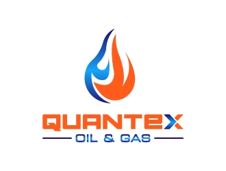 QUANTEX OIL & GAS logo design by MUSANG