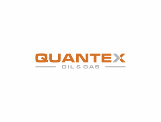 QUANTEX OIL & GAS logo design by Franky.