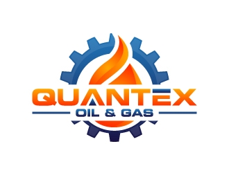 QUANTEX OIL & GAS logo design by LogOExperT