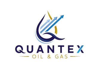 QUANTEX OIL & GAS logo design by REDCROW