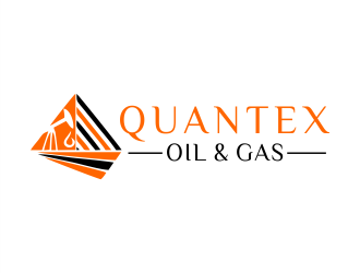 QUANTEX OIL & GAS logo design by Gwerth