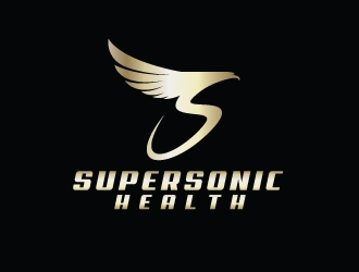 SUPERSONIC HEALTH logo design by sanu