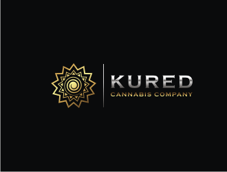 Kured Cannabis Company logo design by R-art