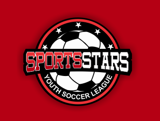 SportStars Youth Soccer League logo design by cgage20