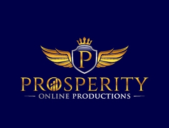 Prosperity Online Productions logo design by jaize
