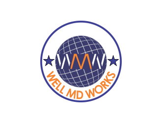 Well MD Works logo design by kanal