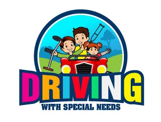 Driving with Special Needs logo design by Suvendu