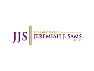The Law Office of Jeremiah J. Sams, L.L.C. logo design by Creativeminds