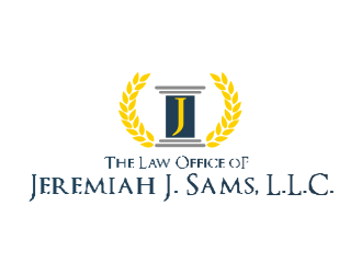 The Law Office of Jeremiah J. Sams, L.L.C. logo design by Greenlight