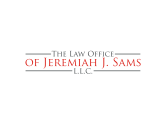 The Law Office of Jeremiah J. Sams, L.L.C. logo design by Diancox