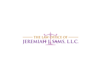 The Law Office of Jeremiah J. Sams, L.L.C. logo design by RIANW