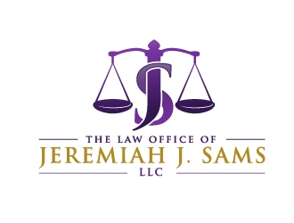 The Law Office of Jeremiah J. Sams, L.L.C. logo design by jenyl