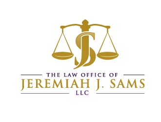 The Law Office of Jeremiah J. Sams, L.L.C. logo design by jenyl