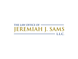 The Law Office of Jeremiah J. Sams, L.L.C. logo design by haidar