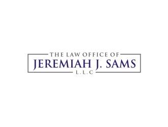 The Law Office of Jeremiah J. Sams, L.L.C. logo design by agil