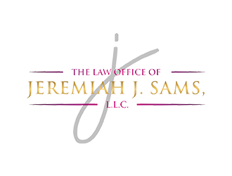 The Law Office of Jeremiah J. Sams, L.L.C. logo design by EkoBooM