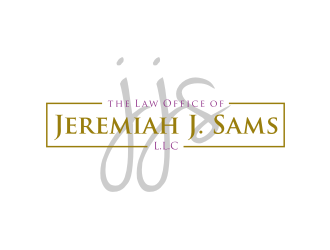 The Law Office of Jeremiah J. Sams, L.L.C. logo design by Sheilla