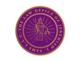 The Law Office of Jeremiah J. Sams, L.L.C. logo design by AYATA