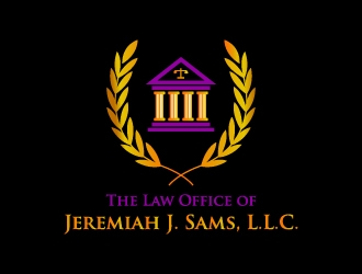 The Law Office of Jeremiah J. Sams, L.L.C. logo design by twomindz