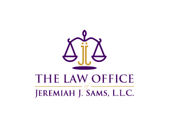 The Law Office of Jeremiah J. Sams, L.L.C. logo design by SmartTaste