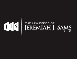 The Law Office of Jeremiah J. Sams, L.L.C. logo design by YONK