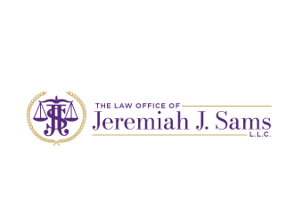 The Law Office of Jeremiah J. Sams, L.L.C. logo design by Foxcody