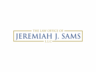 The Law Office of Jeremiah J. Sams, L.L.C. logo design by Editor