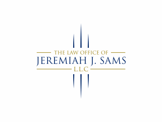 The Law Office of Jeremiah J. Sams, L.L.C. logo design by Editor