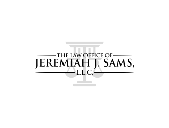 The Law Office of Jeremiah J. Sams, L.L.C. logo design by luckyprasetyo