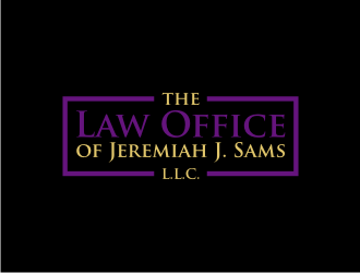 The Law Office of Jeremiah J. Sams, L.L.C. logo design by sodimejo