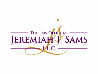 The Law Office of Jeremiah J. Sams, L.L.C. logo design by afra_art