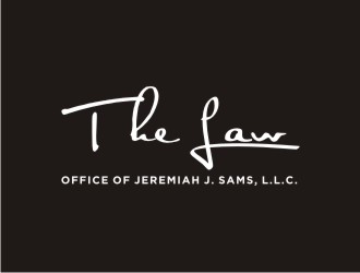 The Law Office of Jeremiah J. Sams, L.L.C. logo design by bricton