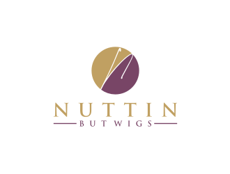 Nuttin But Wigs logo design by bricton