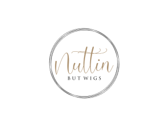 Nuttin But Wigs logo design by bricton