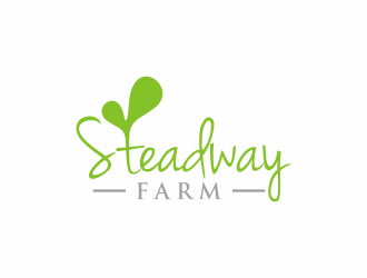 Steadway Farm logo design by checx